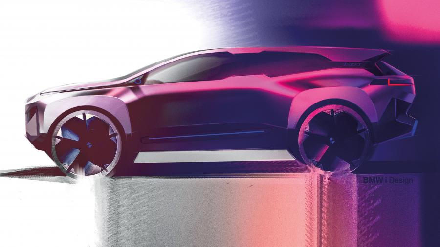 Эскиз BMW Vision iNEXT 2018 года  (фото 44 из 128)